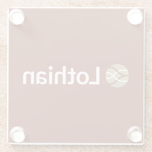 Lothian Glass Untersetzer (Rückseite)