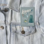 LOTHLORIEN™ Aquarell-Collage-Grafik Button (Insitu)