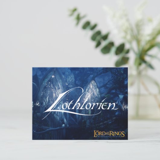 LOTHLORIEN™ Lesezeichen für Personalisierte Namen Postkarte (Stehend Vorderseite)