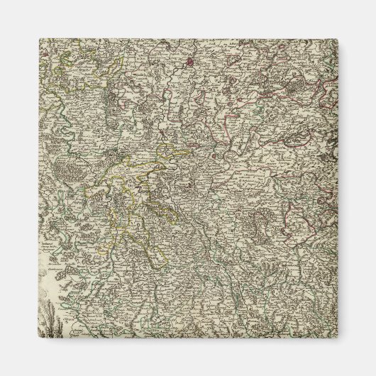 Lothringen, Barrois, Frankreich Magnet (Vorne)