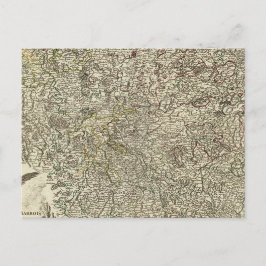 Lothringen, Barrois, Frankreich Postkarte (Vorderseite)