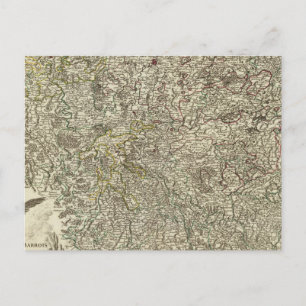 Lothringen, Barrois, Frankreich Postkarte
