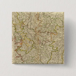 Lothringen, Frankreich Button