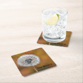 Lötkolben mit je einstellbarem Text Rechteckiger Pappuntersetzer (Vor Ort)