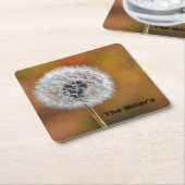 Lötkolben mit je einstellbarem Text Rechteckiger Pappuntersetzer (angewinkelt)