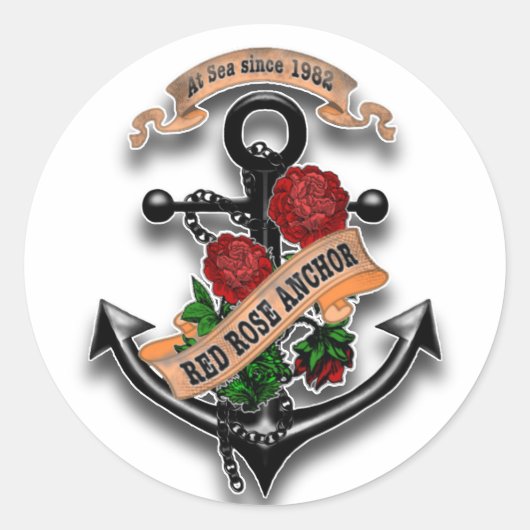 Lötkopf Retro Runder Aufkleber (Vorderseite)