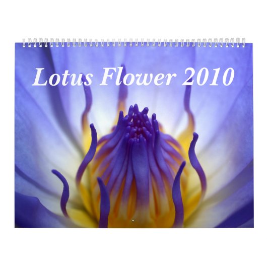 Lotos-Blume 2010 Kalender (Titelbild)