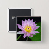 Lotos-Blume Button (Vorne & Hinten)