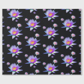 Lotos-Blume Geschenkpapier (Flach)