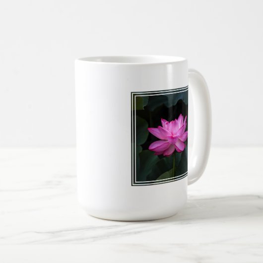 Lotos-Blume Kaffeetasse (VorderseiteRechts)
