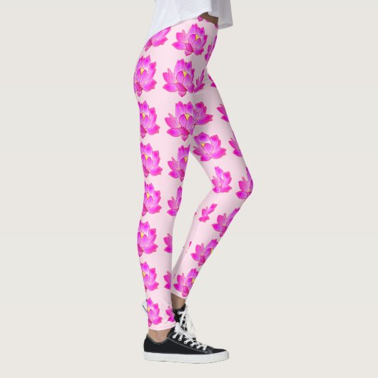 Lotos-Blume Leggings (Rechts)