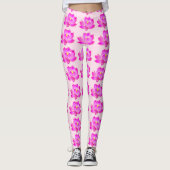 Lotos-Blume Leggings (Vorderseite)