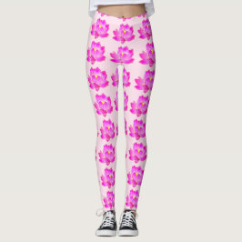 Lotos-Blume Leggings