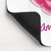 Lotos-Blume "Namaste" Yoga-Geschenke Mousepad (Ecke)