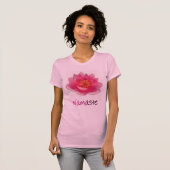 Lotos-Blume "Namaste" Yoga-Geschenke T-Shirt (Vorne ganz)
