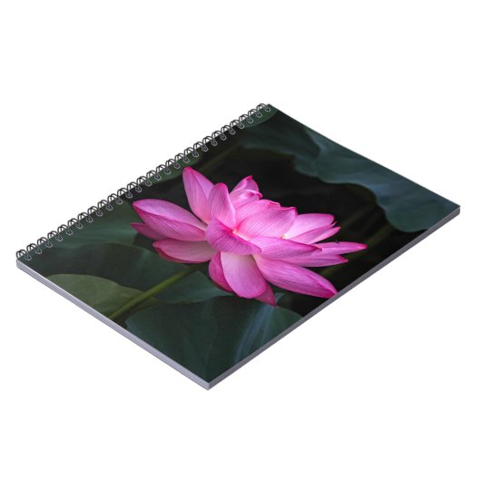 Lotos-Blume Notizblock (Linke Seite)