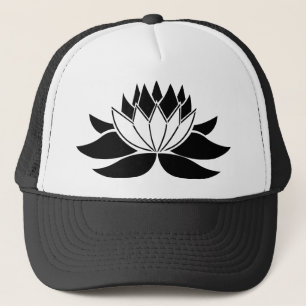 Lotos-Blume Truckerkappe