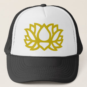 Lotos-Blume Truckerkappe