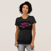 Lotos-Blumen-Wasser-Pflanze T-Shirt (Vorne ganz)
