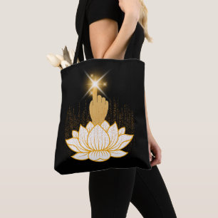 Lotos des Lichts Tasche