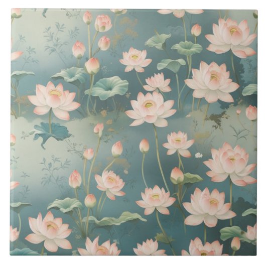 Lotos  fliese (Vorderseite)
