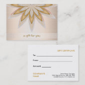 Lotos-Haar-Salon und Rabattkarte (Vorne/Hinten)