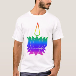Lotos mit Namam, Gay Pride T-Shirt
