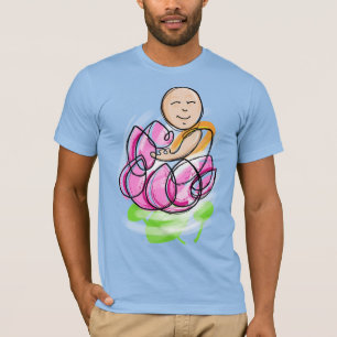Lotos-Mönch-Meditation T-Shirt
