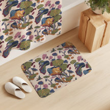 Lotos-Teich in Creme Blau Grün Pink Gelb