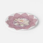 Lotos u. Mandala Pappteller (Schrägansicht)