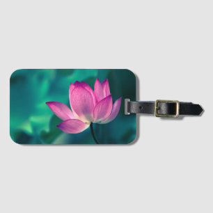 Lotos-Wasser-Lilien-Blume Gepäckanhänger