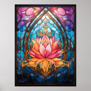 Lotosblume Poster