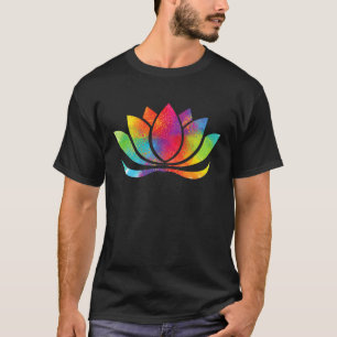 Lotosblume Spirituell New Age Buddhistisches Yoga T-Shirt