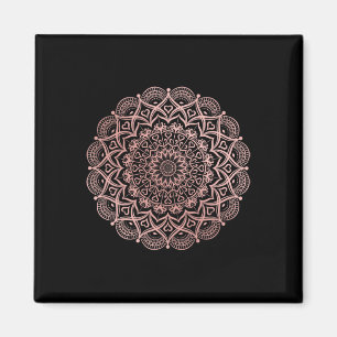 Lotosblumen-Yoga-Mandala für Frauen, Männer, Kinde Magnet