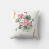 Lotosblumendesign kissen (Vorderseite)