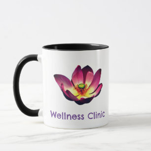Lotosblüte blühend tasse