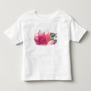 Lotosblüte [Nelumbo speciosum] in voller Blüte Kleinkind T-shirt