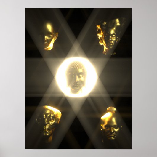 Lotosblüten-Jünger Poster (Vorne)