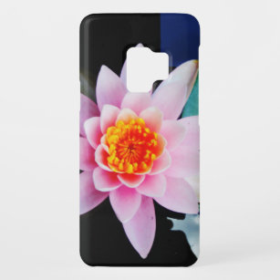 Lotoswasserlilien-Blume des heißen Rosas u. der Case-Mate Samsung Galaxy S9 Hülle