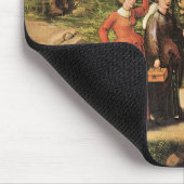 Lot's Escape, berühmtes Gemälde von Albrecht Durer Mousepad (Ecke)