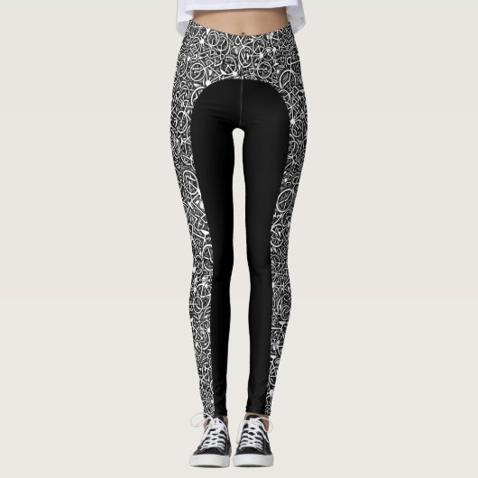 Lots 'n' Lotsa Bikes - Leggings Velofahren Ver 2 (Vorderseite)