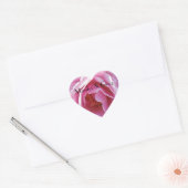 Lots O Pink Rose Personal Heart Wedding Sticker (Umschlag)