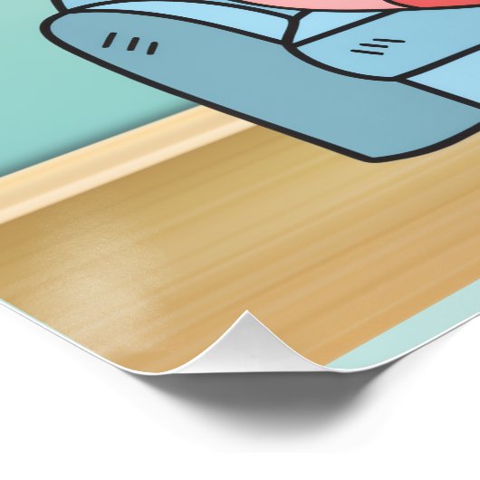 Lots of cuddles before barking poster (Ecke)