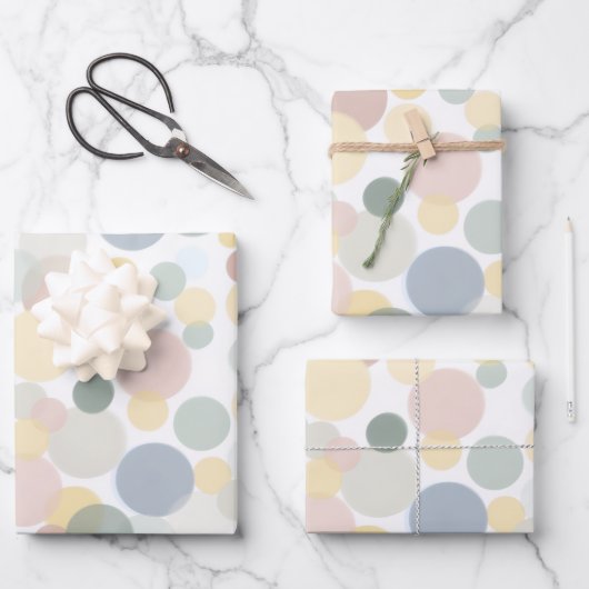 Lots of Dots Wrap it Up Geschenkpapier Set (Vorderseite)