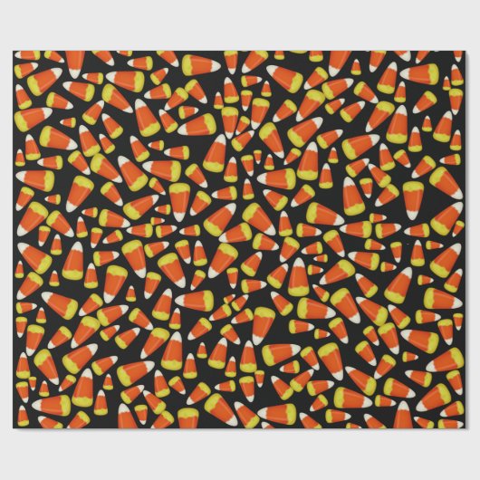 Lots of Halloween Candy Corn Geschenkpapier (Flach)