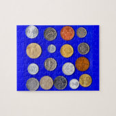 lotsa ausländische Münzen Puzzle (Horizontal)