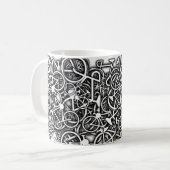 Lotsa Bikes - Fahrraddesign-Tasse Kaffeetasse (Vorderseite Links)
