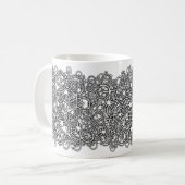 Lotsa Bikes Heavy Cyclist's Drinks Mug Kaffeetasse (Vorderseite Links)
