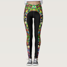 Lotsa Colored Bicycles - Leggings des Radfahrers