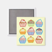 Lotsa Cupcakes Magnet (Vorderseite/Rückseite)